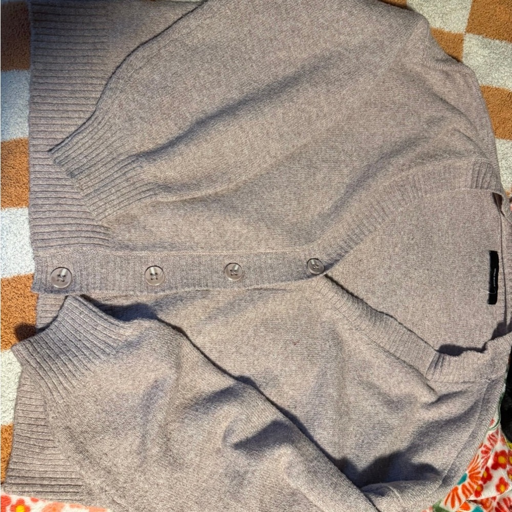 Vero Moda plush color cardigan